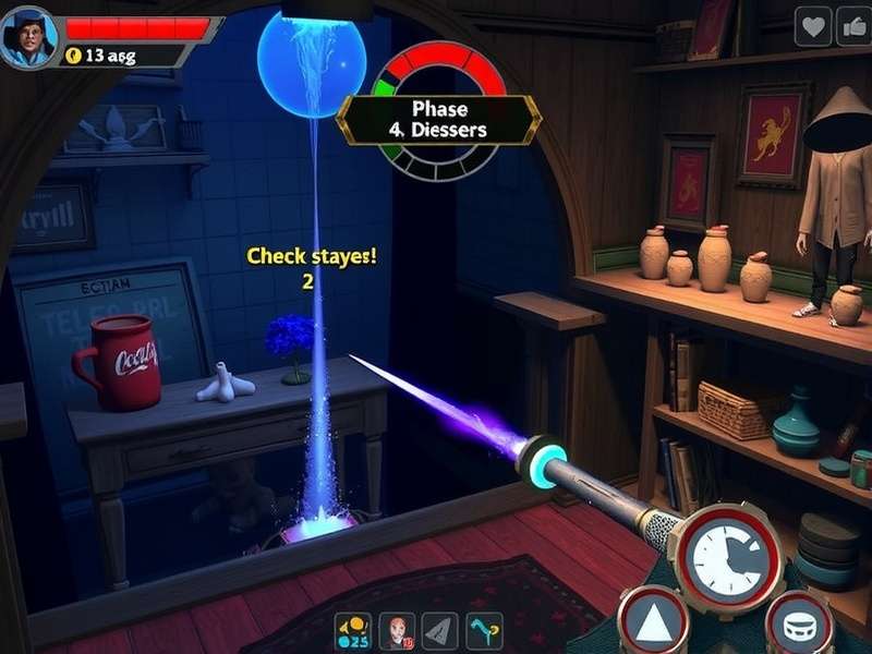 Deep Blue Secrets IN Game Screenshot